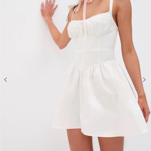 NWOT For Love & Lemons Jessie Mini Dress Size XL - Picture 4 of 5